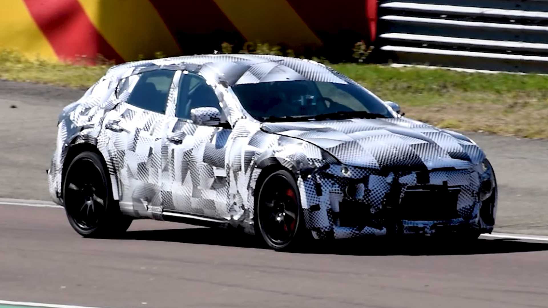 Ferrari Purosangue SUV Test Mule Spied Doing What Ferraris Do Best